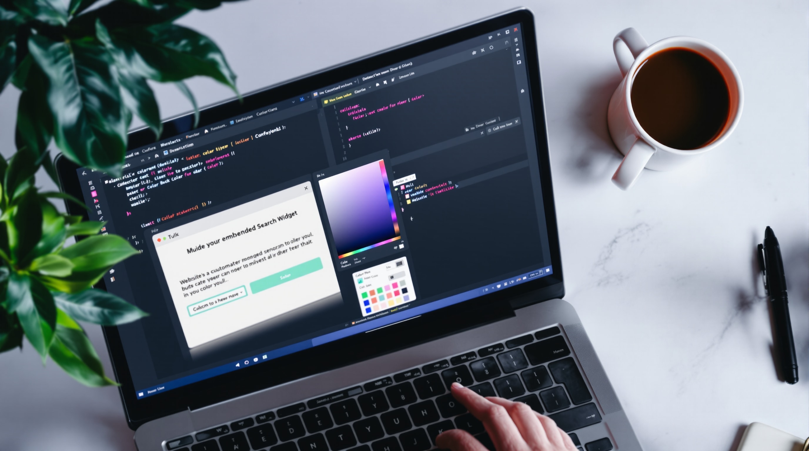 Intégration du module de recherche inversée dans un site web